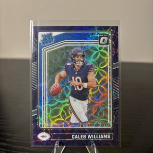 2024 Donruss Optic Purple Scope Caleb Williams Rookie Chicago Bears #201