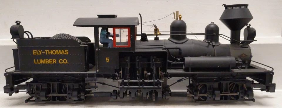 Bachmann 81198 G Ely Thomas 36-Ton Two-Truck Shay Steam Locomotive #5 EX/Box - Image 2 of 4