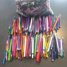 5-1000 Pack | Mixed Bulk Ballpoint Pens | Wholesale Job Lot | Random Pen Type