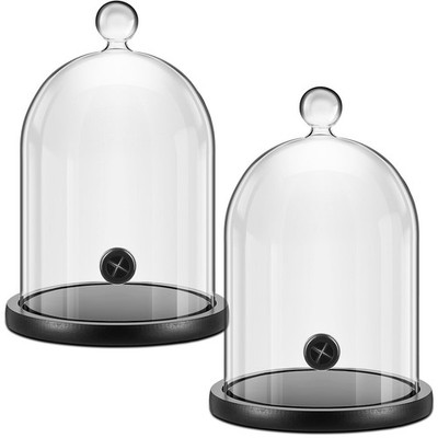 2 Pcs Cloche Accessory Dome Cover Infuser for Cocktails, Whiskey, Food & Drinks