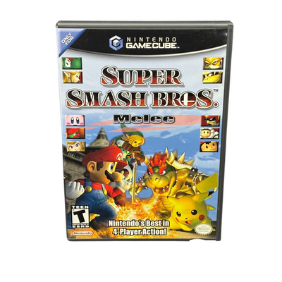 北米版GC　大乱闘スマッシュブラザーズ　melee North American Version] Smash Bros. Melee for GameCube (GC) and