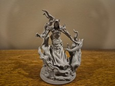 Plague Miniatures - Obsidian Reaper - Undead Lich Miniature - 50mm Base
