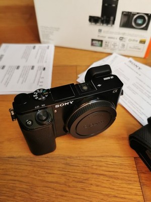 Sony α6000 24,3MP Digitalkamera (Nacktes Gehäuse) PROBLEM KAMERA ERROR