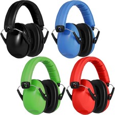 4 Pcs Ear Protection Safety Earmuffs Hearing Protection Headphones for Noise ...