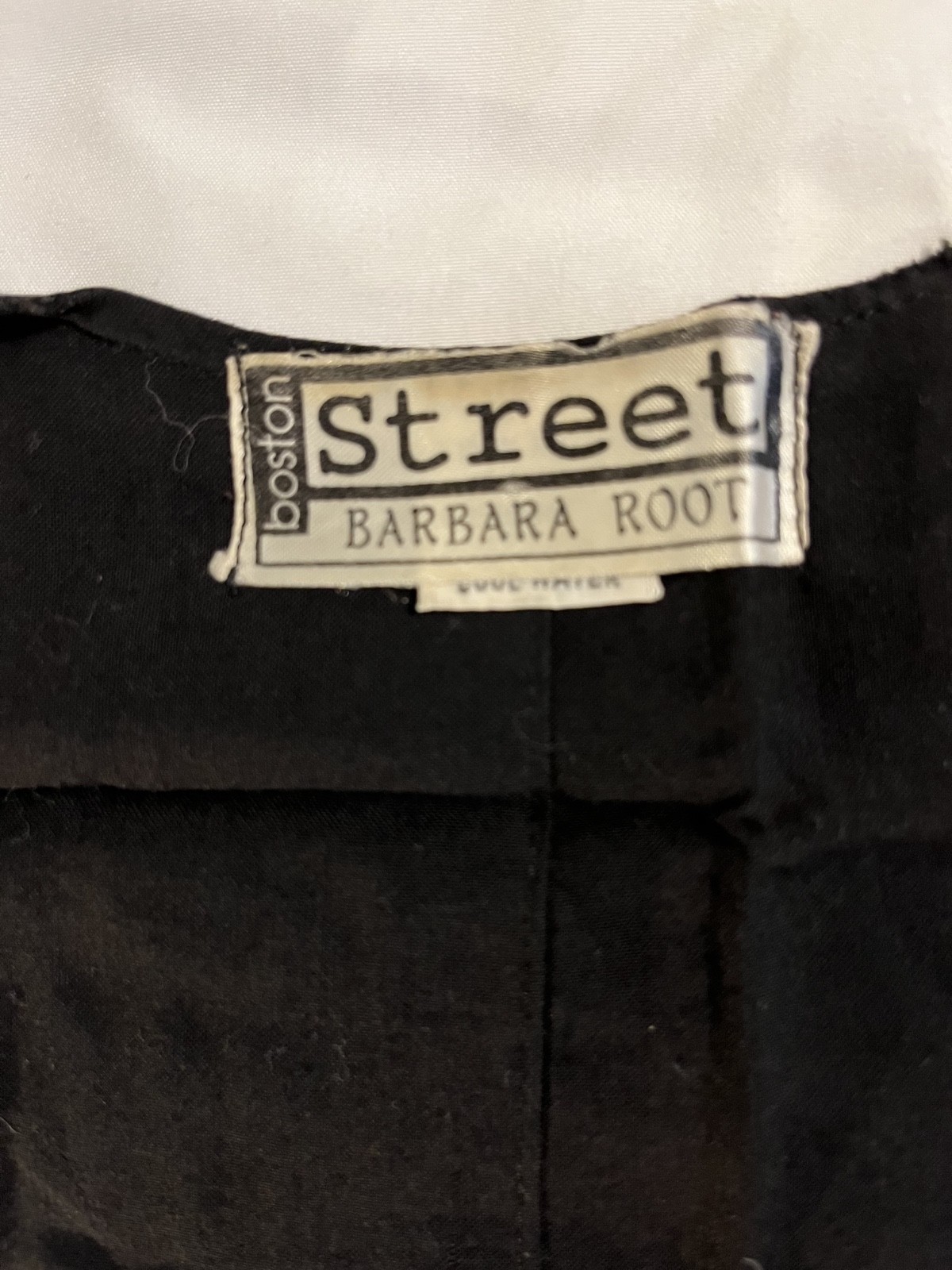 Vtg Patchwork Vest - Boston Street/Barbara Root. Fall Colors, Metal Star Buttons image 6