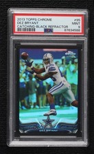 2013 Topps Chrome Black Refractor 297/299 Dez Bryant #95 PSA 9 MINT 00rs