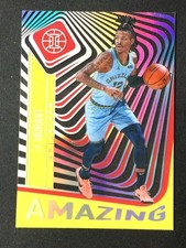 2020-21 Panini Illusions #2 Ja Morant Amazing Asia Red and Yellow Memphis