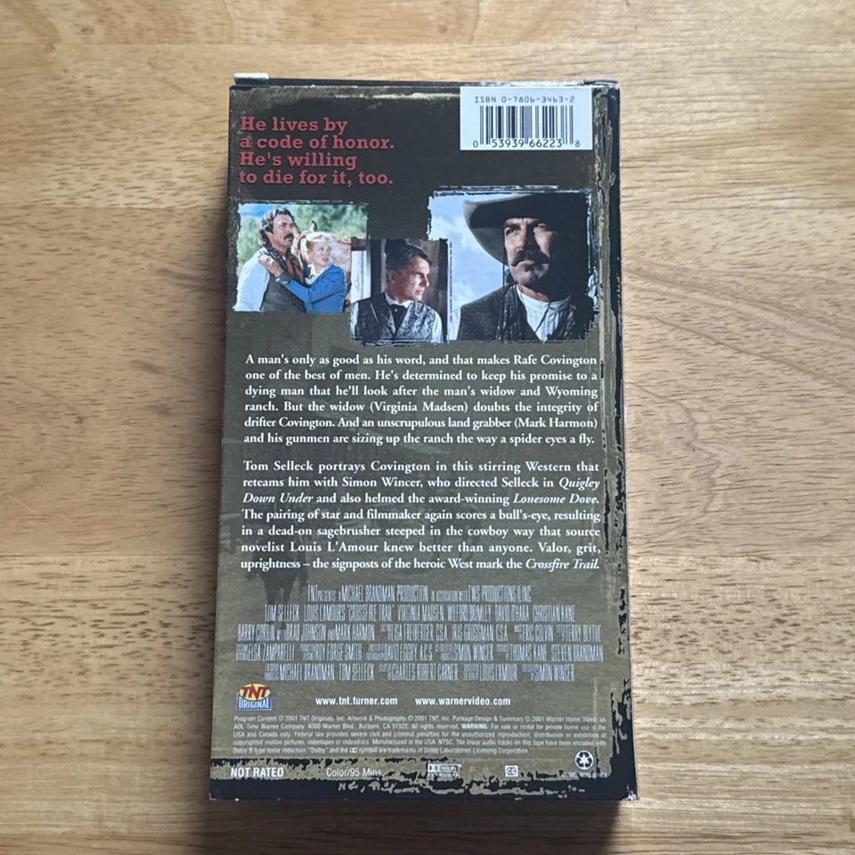 Crossfire Trail (VHS, 2001) - Image 2 of 3