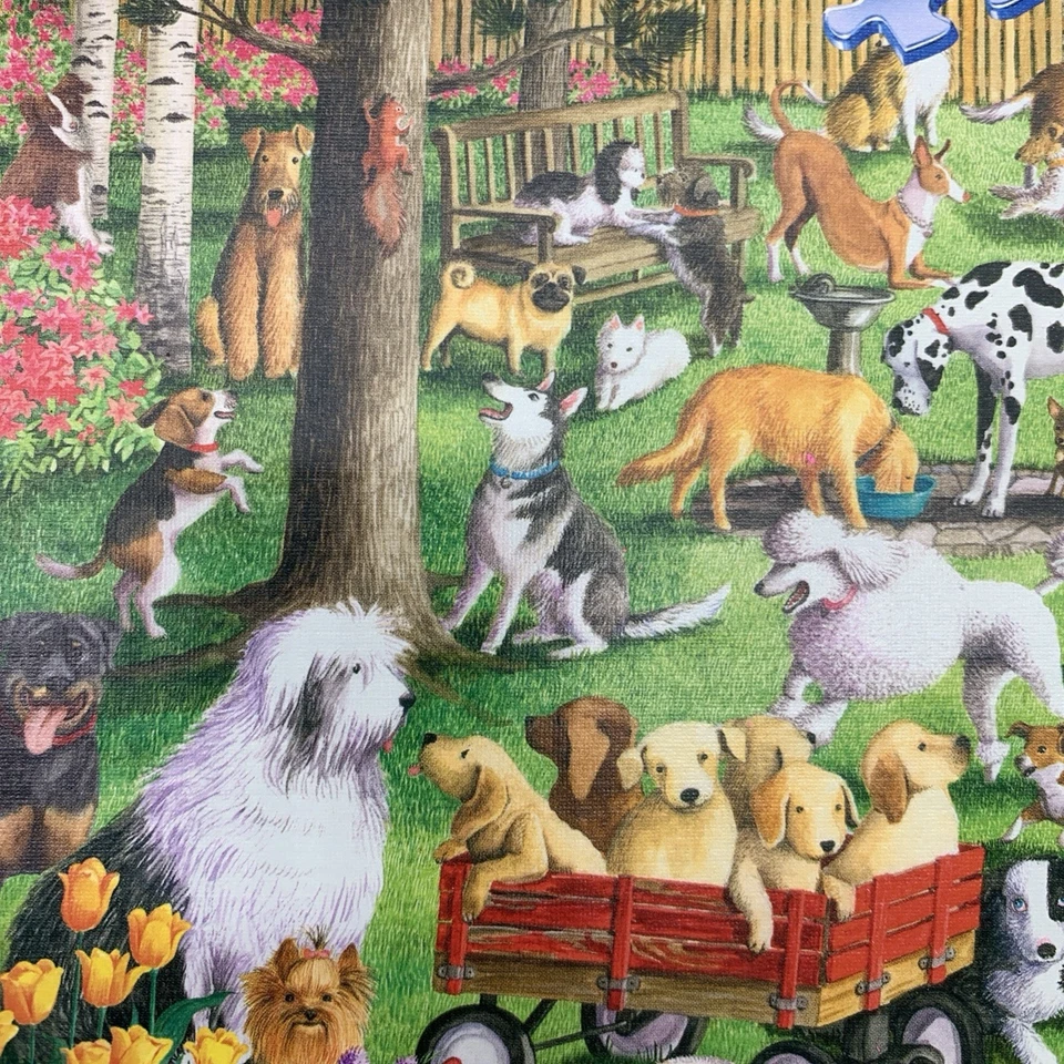 Ravensburger Puzzle Lot 4 Venice Cat Dog Cabin Lodge 1000 Piece Jigsaw Complete - Image 3 of 4