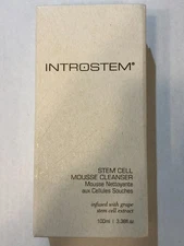Introstem Stem Cell Mousse Cleanser Grape Scent for Sensitive Skin - 3.38 fl oz