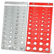44 Nut and Bolt Thread Checker Standard and Metric, Bolt Size and Thread Gauge 