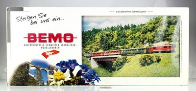 PR93 - BEMO H0m 7258 140 - RhB STARSET ''GLACIER-EXPRESS'' - ANALOG DC
