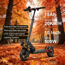 25MPH Dual-Shock E-Scooter w/ APP Control -Adult Xmas Birthday Ultimate Treat