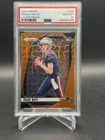 2024 Panini Prizm - Rookies Drake Maye #329 Lazer Prizm (RC)