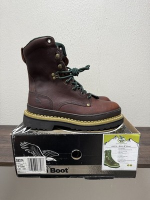 Georgia Boot G8374 Steel Safety Toe Work Boots - Mens Size 7.5M NEW with Box