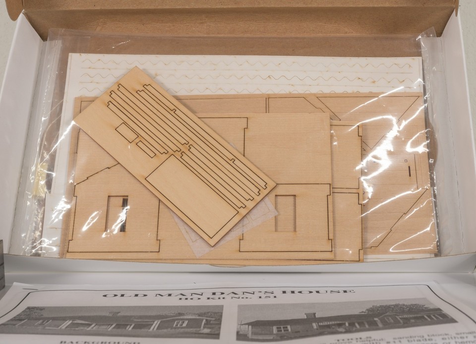AMB: Old Man Dan's House - Laser Cut Structure Kit # 151 - New in ...