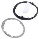 Gear Shift Lever Knob Boot Gaiter Retaining Ring Kit Fit for Fiat 500 500C 07-15