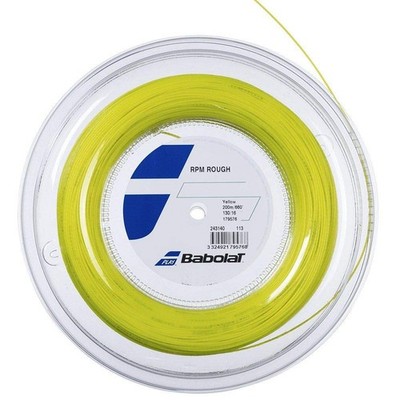 Babolat RPM ROUGH Tennissaite Gelb 125 200 m 1 Rolle MPN 243140