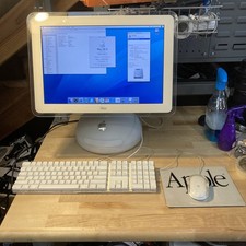 Apple iMac G4 M6498 17 1.25GHZ 1GB RAM 80GB HDD With Keyboard Mouse Mousepad