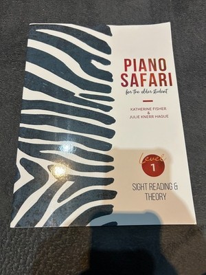 Piano Safari Older Student Sight Reading & Theory 1 PIANO METHOD (NEW) Free P+P