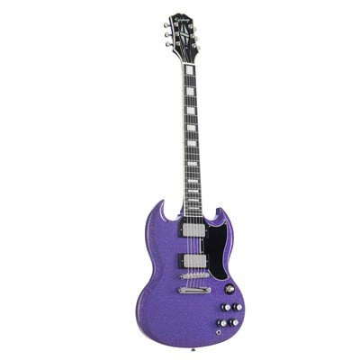 Epiphone SG Custom Purple Sparkle - Double Cut Modelle