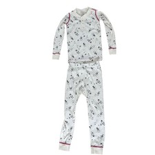 Hanna Andersson Snowman Unisex 2 Piece Pajamas 100 Organic Cotton Size 100 US 4