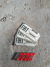 targhetta identificativa fiat (topolino,500,508 Balilla,1100A e B)