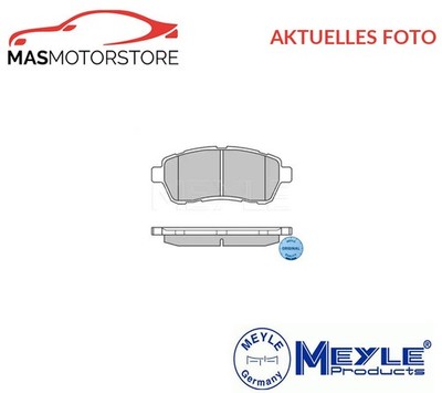 SATZ BREMSBELÄGE BREMSKLÖTZE VORNE MEYLE 025 242 8316/W A NEU OE QUALITÄT