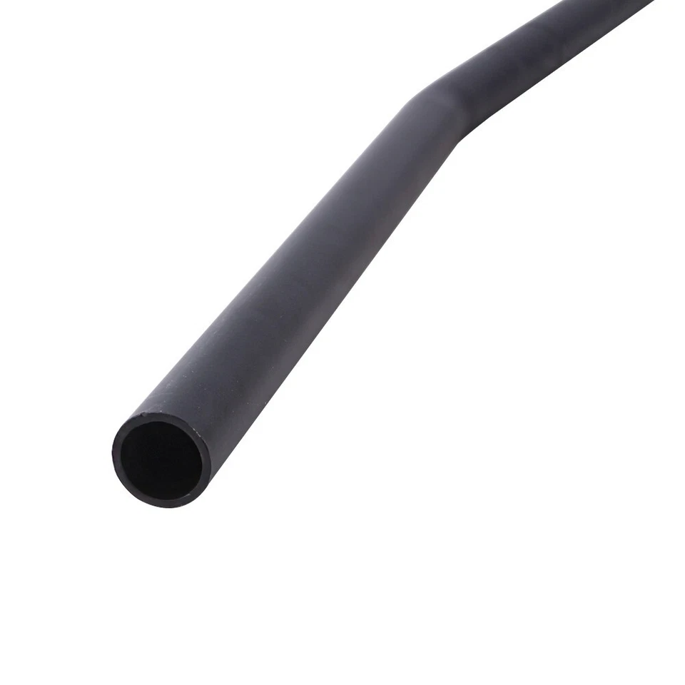 Manillar de motocicleta 7/8" 22 mm barra recta de arrastre negra para Honda Yamaha Harley Foto 3 de 4