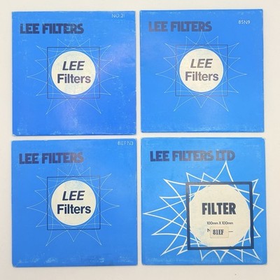 Lee Filters - Polyester Technische Filter (85N9, 81EFN3, 81EF, NO.21 - 100x100mm