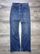 Vintage Levis 20517-0217 Orange Tab Fit 31X33 Jeans Blue Denim 90s Retro Y2K