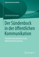 Der SüNdenbock In Der öFfentlichen Kommunikation Christine Viertmann Taschenbuch