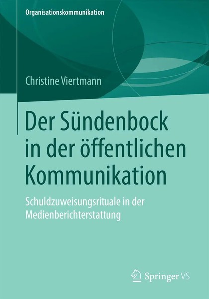 Der SüNdenbock In Der öFfentlichen Kommunikation Christine Viertmann Taschenbuch-image