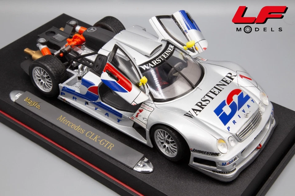 1:18 Mercedes CLK-GTR - Maisto - Immagine 3 di 4