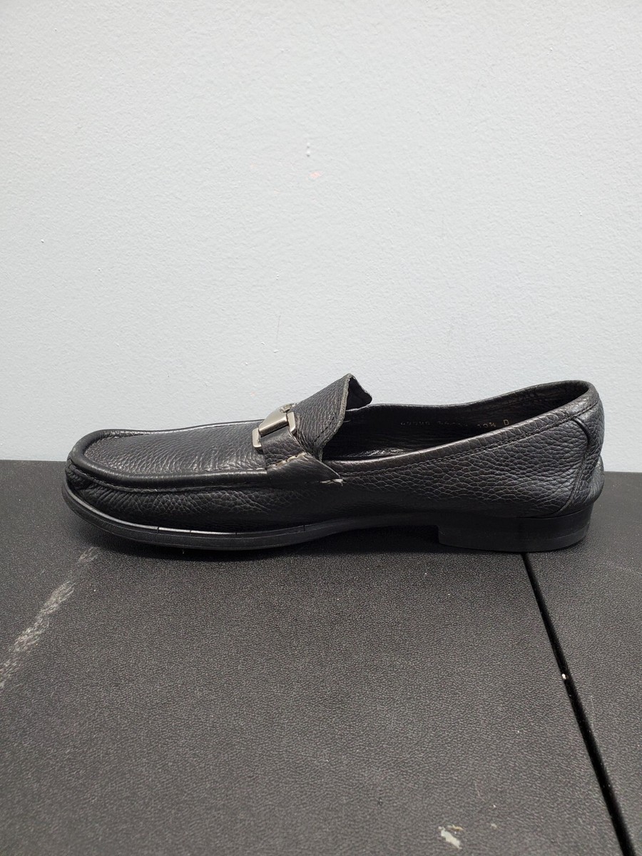 Allen Edmonds Firenze Loafers Mens Size 10.5 Black Pebbled  display picture 1