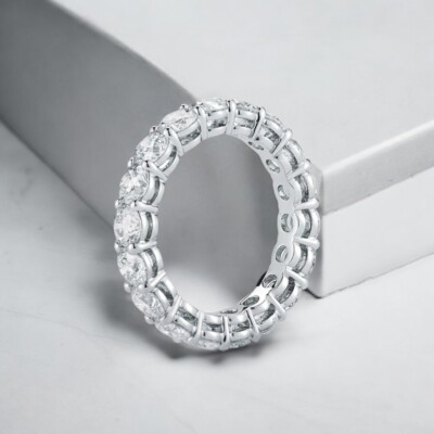Bracelet Diamant Or Jaune 14k - 6 Carats Diamants De Labo, Taille 6.5, Personnalisable