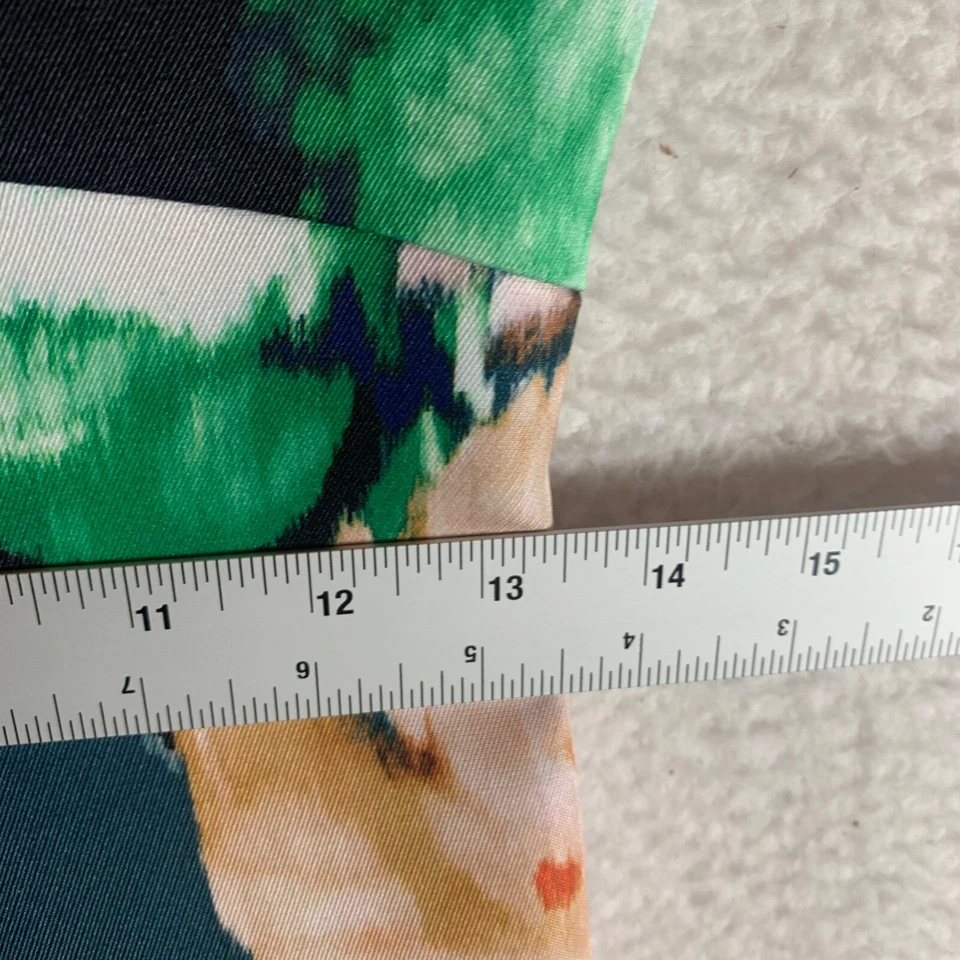 Anthropologie Moulinette Soeurs Women's V-neck Floral Baikal Dress Size 2 8453 Foto 4 de 4