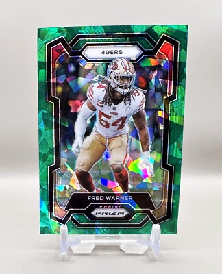 2023 Panini Prizm Football #270 (Green Ice Prizm)  FRED WARNER