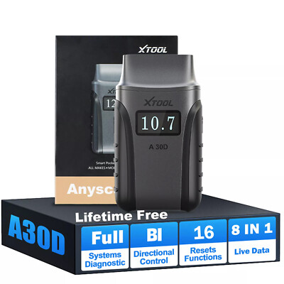 XTOOL A30D KFZ OBD2 Diagnosegerät Profi BT Scanner Alle Autofunktion Kostenlos