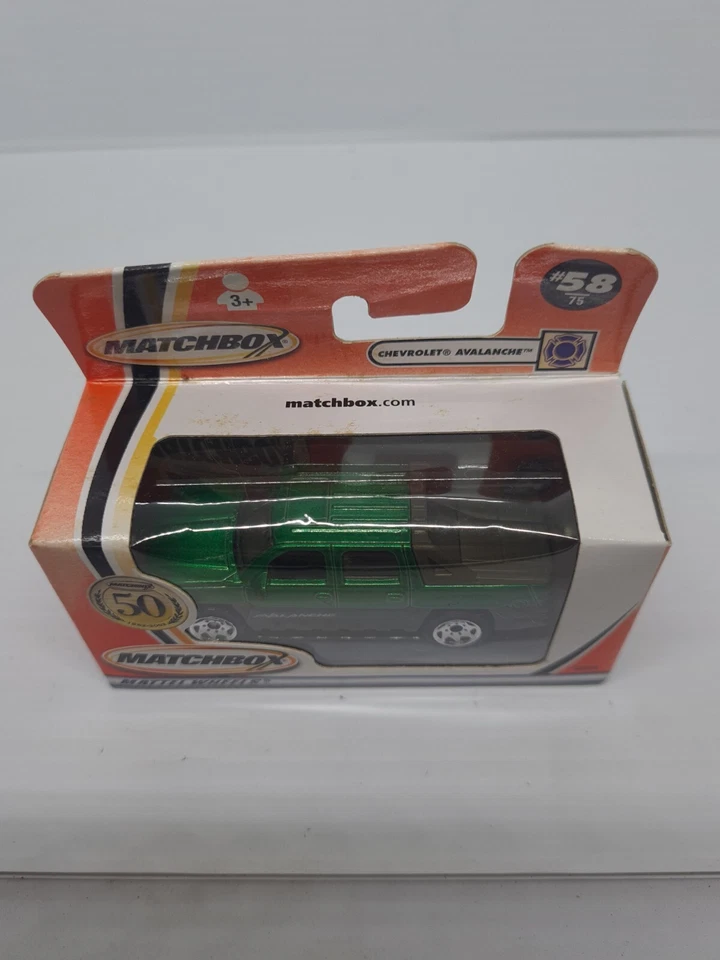 MATCHBOX 2001 Chevrolet Avalanche dual cab Ute MB #58 NEW 50th Anniversary 96828 - Image 4 of 4