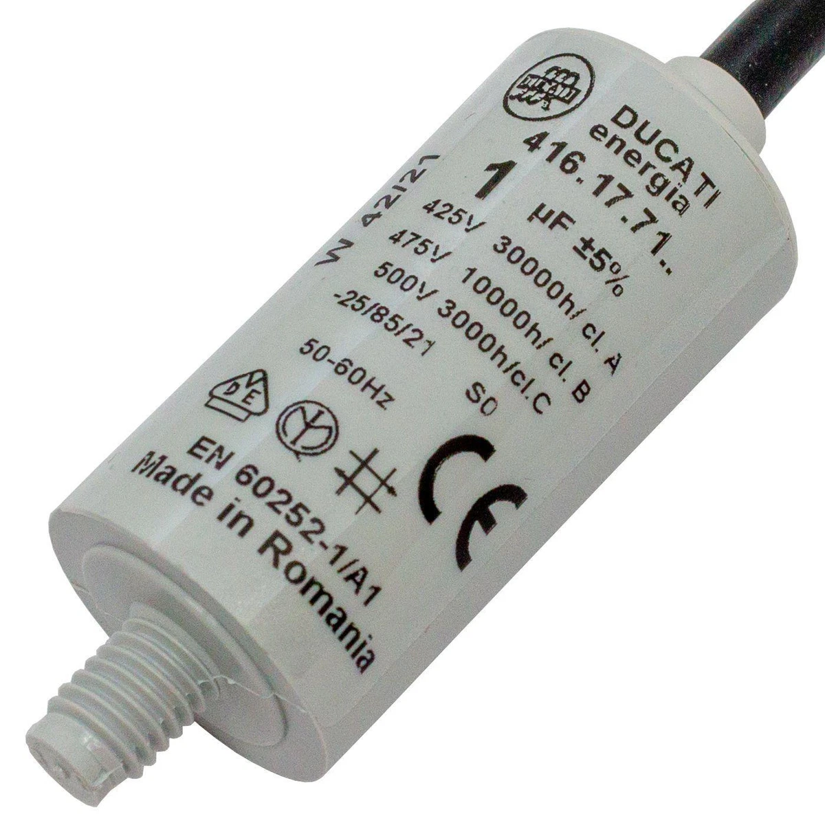 Condensatore motore elettrico avviamento monofase 18UF