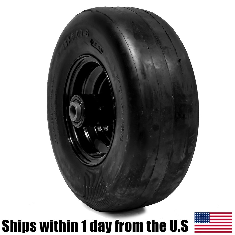 2PK FRONT SOLID Caster Wheel Tire Flat Free 13X6.5-6 Fits Toro Z Master 633971 $176.99