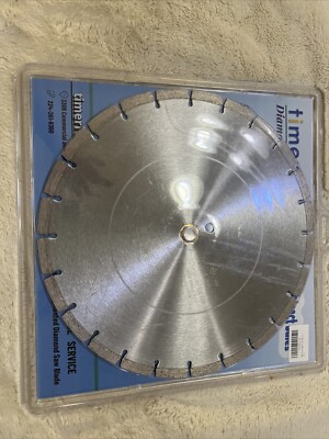 Timeriver Diamond Blade 14  General Purpose Segmented Saw Blade NEW
