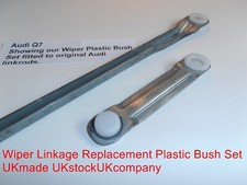 Audi Q7 06-22 Wiper Linkage Plastic Bush Set fit original Links MadeUK by Wipex
