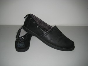 bobs black leather shoes