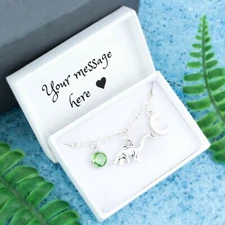 Dinosaur Charm Bracelet, Personalised Gift, Brontosaurus Gifts, Cute Dinosaur