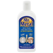 Metal Polish Liquid All Metal Multipurpose Cleaner, Non-Abrasive, Instant Ste...