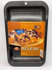 Revere Ware Baking Nonstick Biscuit Brownie Pan 1039067 10 3/4x7x1 3/8 USA Made
