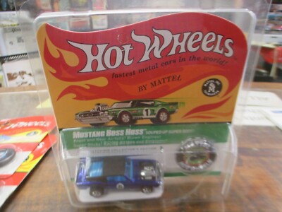 Hot Wheels: Mustang Boss Hoss- RLC Spoiler Series- NEW- Limited # 01504/ 8000