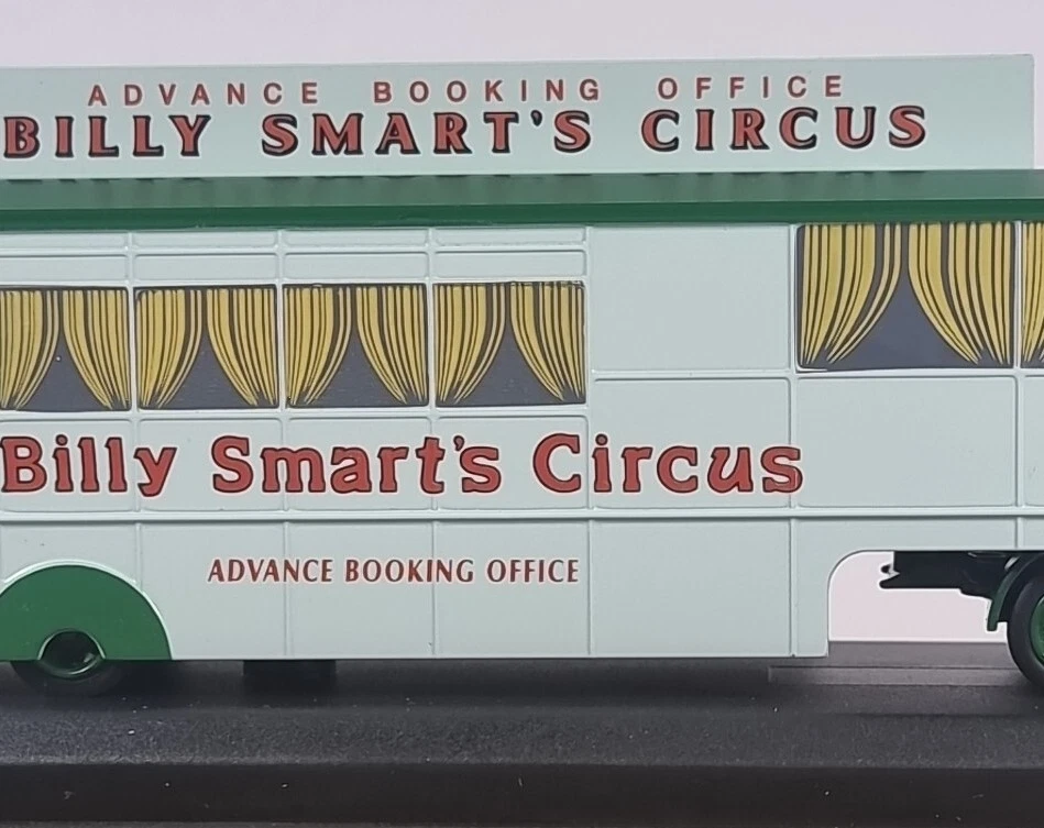 Remolque Atlas Editions Billy Smart's Circus Bedford Ox 2014 y reserva nuevo sin usar, en caja Foto 4 de 4